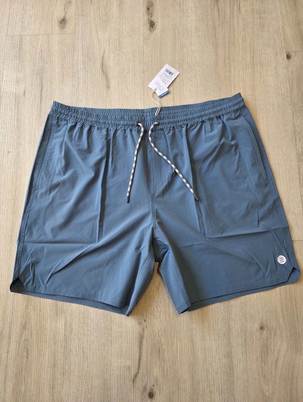 Free Fly Andros Swim Trunks Size XXL Pacific Blue